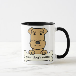 Gepersonaliseerd Airedale Mok