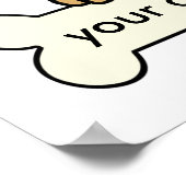 Gepersonaliseerd Airedale Poster (Hoek)