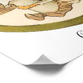 Gepersonaliseerd  alfabet letter C Poster (Hoek)