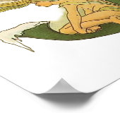 Gepersonaliseerd alfabet letter J Poster (Hoek)