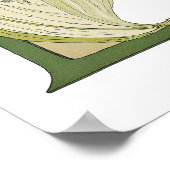 Gepersonaliseerd  alfabet letter L Poster (Hoek)