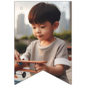 Gepersonaliseerd All-Occasion 16-Flag Foto's Party Vlaggetjes (Tweede vlag)