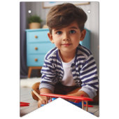 Gepersonaliseerd All-Occasion 16-Flag Foto's Party Vlaggetjes (Derde vlag)