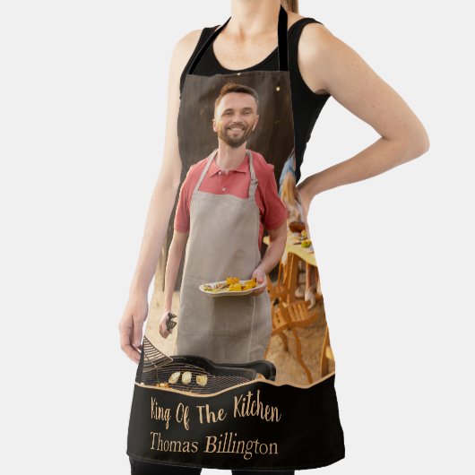 Gepersonaliseerd All-Over Print Schort (Insitu)