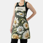 Gepersonaliseerd All-Over Print Schort, Daisy Scho Schort (Insitu)