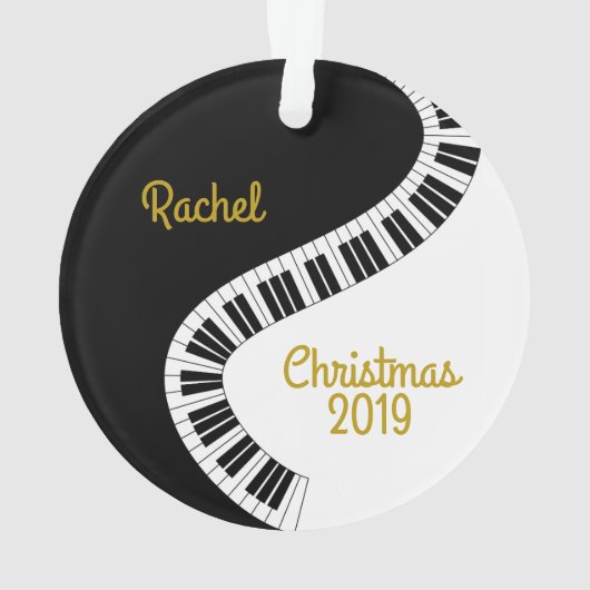 Gepersonaliseerd allen is Adagio, allen is Allegro Ornament (achterkant)