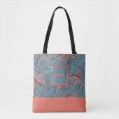Gepersonaliseerd Allover-gedrukt Dinosaur-Tas Tote Bag (Voorkant)