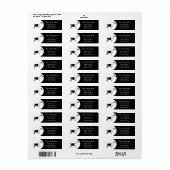 Gepersonaliseerd Alpine Dairy Goat Address Label (Full Sheet)