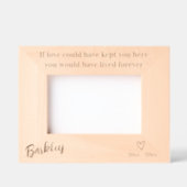 Gepersonaliseerd als liefde je hier had kunnen hou gegraveerde lijstjes (Voorkant)