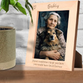 Gepersonaliseerd als liefde je hier had kunnen hou gegraveerde lijstjes