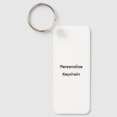 Gepersonaliseerd aluminium sleutelhanger (Voorkant)