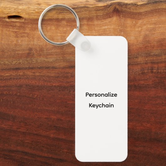 Gepersonaliseerd aluminium sleutelhanger (Voorkant)