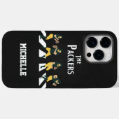 Gepersonaliseerd Amerikaans Football Team Green Ba Case-Mate iPhone Case (Achterkant (horizontaal))