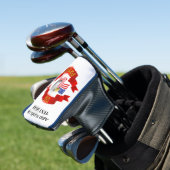 Gepersonaliseerd Amerikaans Patriot Golf Putter Ho Golfheadcover (Insitu)