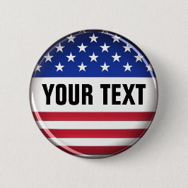 Gepersonaliseerd Amerikaanse Button