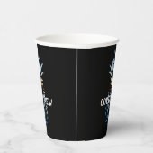 Gepersonaliseerd anananas Tropische familievakanti Papieren Bekers (Rechts)