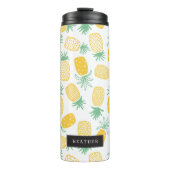 Gepersonaliseerd | ananas thermosbeker (Voorkant)