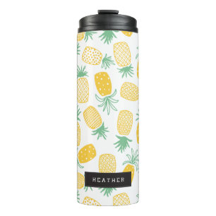Gepersonaliseerd   ananas thermosbeker