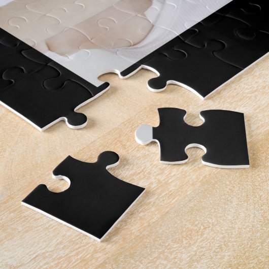 Gepersonaliseerd Anchor Photo Collage Black Legpuzzel (Zijkant)