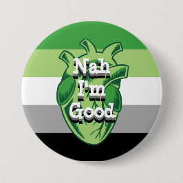 Gepersonaliseerd antivalentijnskoord ronde button 7,6 cm