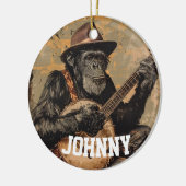 GEPERSONALISEERD APART FUNNY KERSTORNAMENT KERAMISCH ORNAMENT (Links)