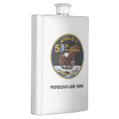 Gepersonaliseerd Apollo 11 50th Jubileum Heupfles (Rechts)