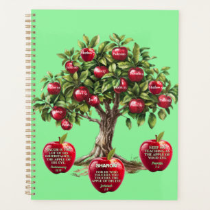 Gepersonaliseerd appelboom van het leven Bijbelver Planner