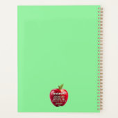 Gepersonaliseerd appelboom van het leven Bijbelver Planner (Achterkant)