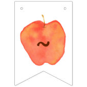 Gepersonaliseerd appelverbranding vlaggetjes (Eerste vlag)