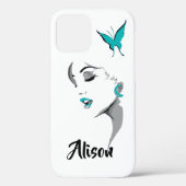 gepersonaliseerd Apple IPhone 12 (stoer) Hoesje (Achterkant)