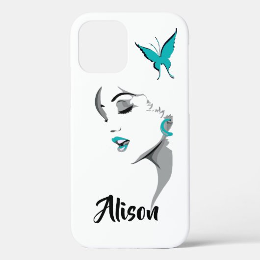  gepersonaliseerd Apple IPhone 12 (stoer) Hoesje (Achterkant)