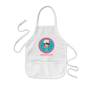 Gepersonaliseerd Apron - Little Baker Party Favors Kinder Schort