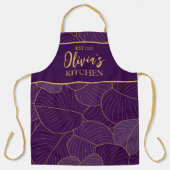Gepersonaliseerd Apron, Name Apron, Custom Name Schort (Voorkant)