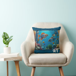 Gepersonaliseerd aquarium van de vistank kussen