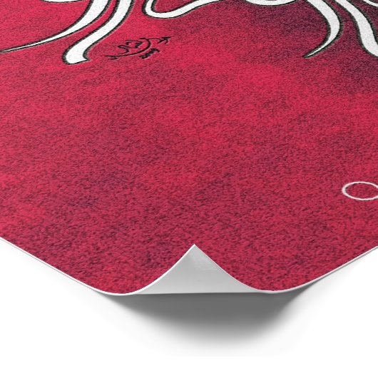 Gepersonaliseerd Arabisch kalligrafiet Poster (Hoek)