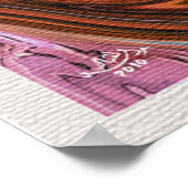 Gepersonaliseerd Arabische kalligrafie-Design Poster (Hoek)