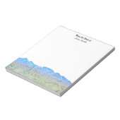 Gepersonaliseerd Arizona Desert Notitieblok (Linkerzijde)