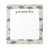 Gepersonaliseerd Armadillo Notitieblok (Voorkant)