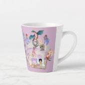 Gepersonaliseerd artikelboek latte mok (Rechts)