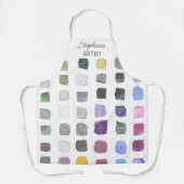 Gepersonaliseerd Artist Schort (Voorkant)