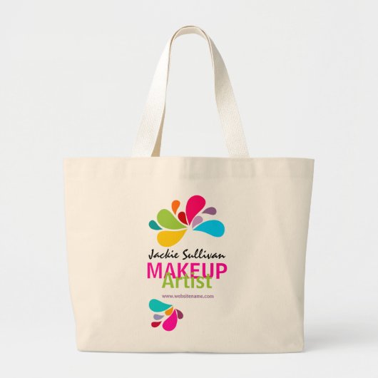 Gepersonaliseerd artistiek Tas Makeup (Voorkant)