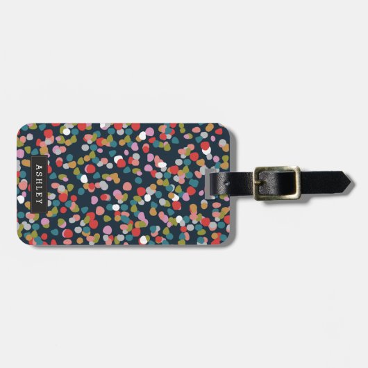 Gepersonaliseerd | Ashley Stippen Bagagelabel (Voorkant horizontaal)