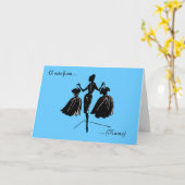 Gepersonaliseerd Audrey Note-Kaart Kaart (Gele Bloem)