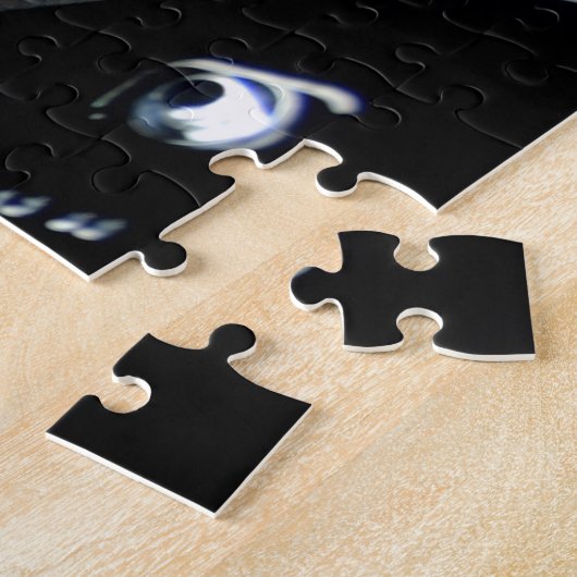 Gepersonaliseerd auto-motor legpuzzel (Zijkant)