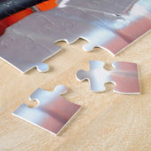 Gepersonaliseerd auto-motor legpuzzel (Zijkant)