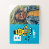Gepersonaliseerd B is voor Bert | Foto Legpuzzel (Verticaal)