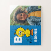 Gepersonaliseerd B is voor Big Bird | Foto Legpuzzel (Verticaal)