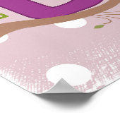 Gepersonaliseerd B-Poster Poster (Hoek)