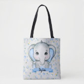 Gepersonaliseerd Baby Boy Tas (Voorkant)