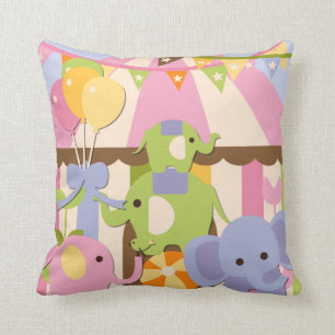 Gepersonaliseerd Baby Circus Pillow Kussen